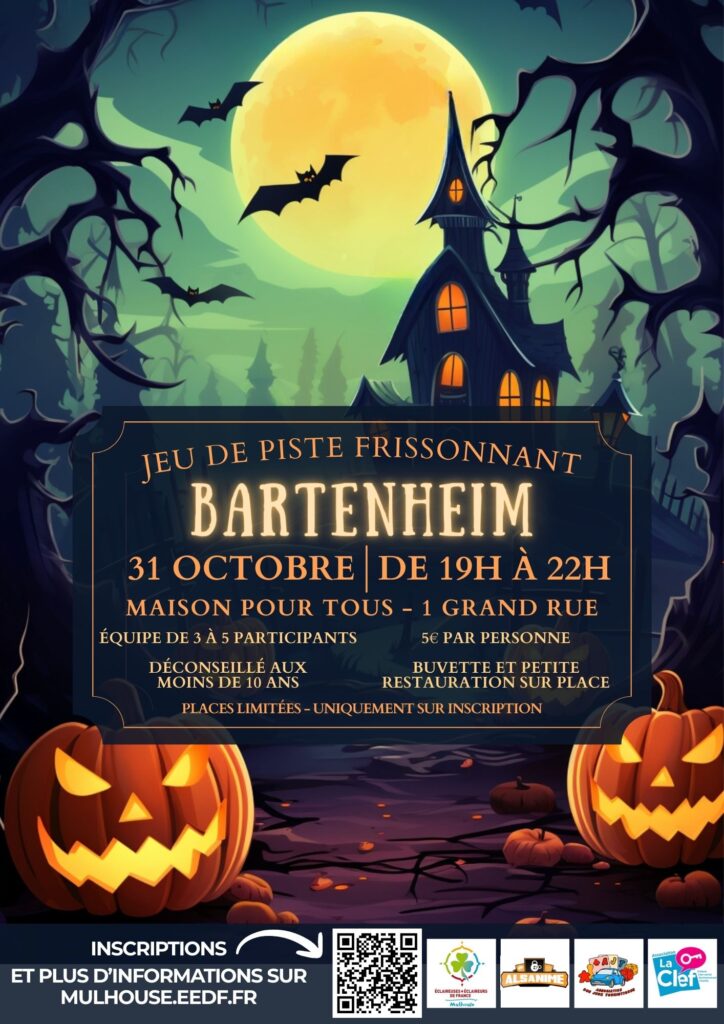 Jeu de piste d’Halloween 2025